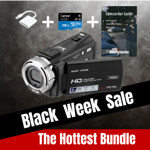 Night Vision Camcorder [Black Week Offer]